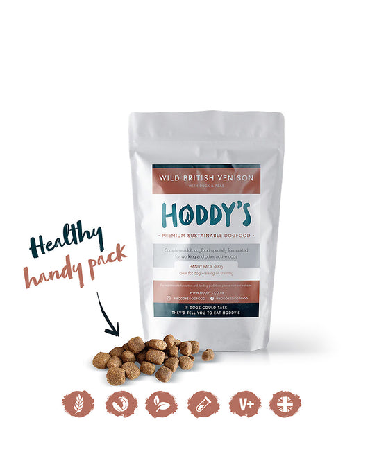 Hoddy's Wild British Venison - Handy Pack - Premium  from Hoddy's Premium Dog Food - Just £7.50! Shop now at Hoddy's Premium Dog Food